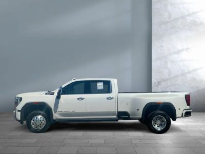 2025 GMC Sierra 3500HD — rear three-quarter view