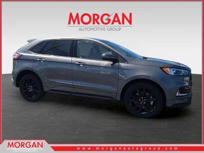 2024 Ford Edge ST Line in Gray — front three-quarter view