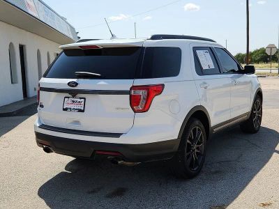 2019 Ford Explorer — rear three-quarter view