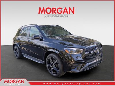 2026 Mercedes-Benz GLE 350 in Black — front three-quarter view