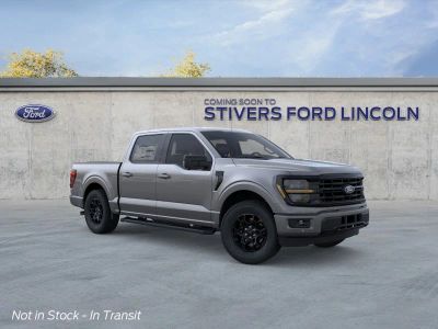 2026 Ford F-150 XLT in Carbonized Gray Metallic — front three-quarter view