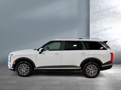 2026 Hyundai Palisade Hybrid — rear three-quarter view