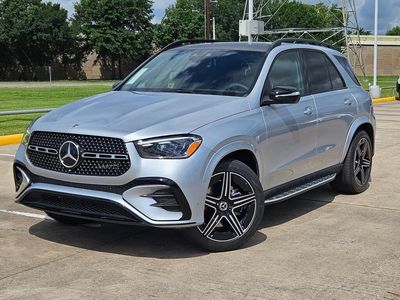 2026 Mercedes-Benz GLE 350 GLE 350 SUV in Cirrus Silver — front three-quarter view