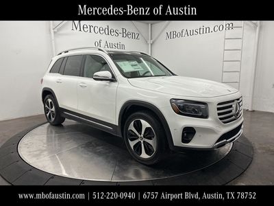 2026 Mercedes-Benz GLB 250 in White — front three-quarter view