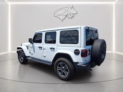 2023 Jeep Wrangler — rear three-quarter view