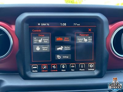 2022 Jeep Wrangler — interior view