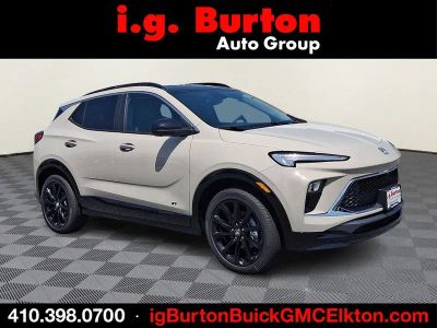 2026 Buick Encore GX Sport Touring in Ceramic — front three-quarter view