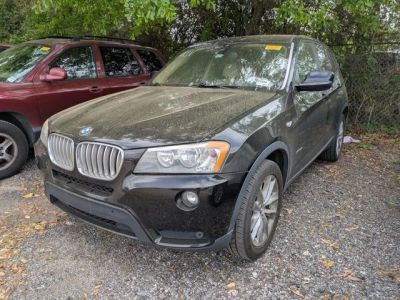 2013 BMW X3 xDrive28i in Black — front three-quarter view
