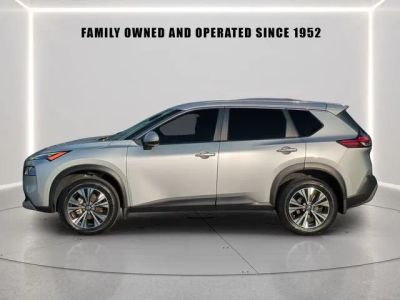 2023 Nissan Rogue — rear three-quarter view