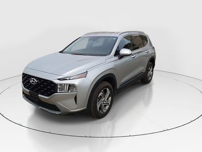 2023 Hyundai Santa Fe — rear three-quarter view