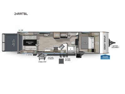 2026 Forest River Cherokee Grey Wolf Black Label — side profile view