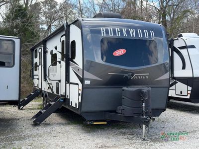 2023 Forest River RV Rockwood Ultra Lite — front three-quarter view