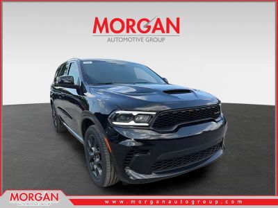2026 Dodge Durango GT HEMI V8 in DB Black Clearcoat — front three-quarter view