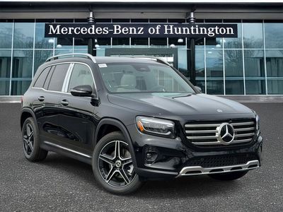 2026 Mercedes-Benz GLB 250 in Night Black — front three-quarter view