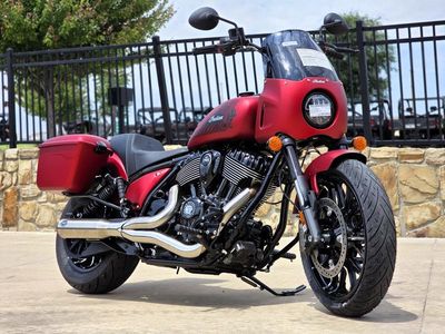 2025 Indian Motorcycle Sport Chief RT Sunset Red Smoke - Photo 1