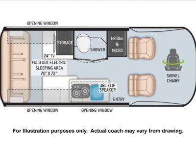2023 Thor Motor Coach TRANQUILITY — photo 16 view