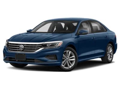 2021 Volkswagen Passat 2.0T S in Gray — front three-quarter view