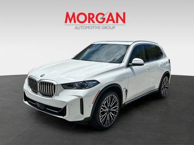 2024 BMW X5 — rear three-quarter view