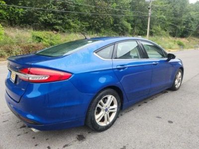 2018 Ford Fusion — rear three-quarter view