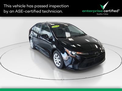 2024 Toyota Corolla LE CVT — front three-quarter view