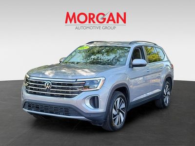 2026 Volkswagen Atlas — rear three-quarter view