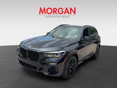 2021 BMW X5 — rear three-quarter view