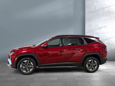 2026 Hyundai Tucson — rear three-quarter view
