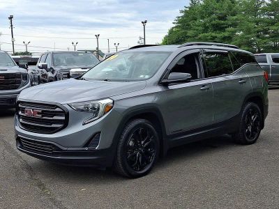 2020 GMC Terrain — rear three-quarter view