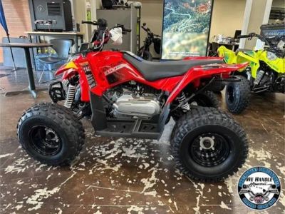 2026 Polaris® Outlaw 110 EFI — front three-quarter view