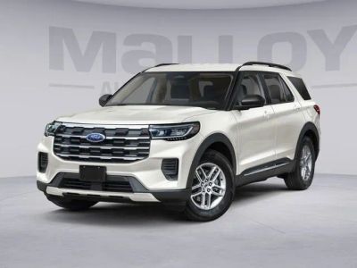 2026 Ford Explorer — engine compartment view