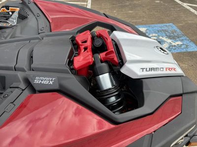 2025 Can-Am Maverick X3 Max X RS Turbo RR With Smart-Shox Fiery Red & Hyper Silver - Photo 9