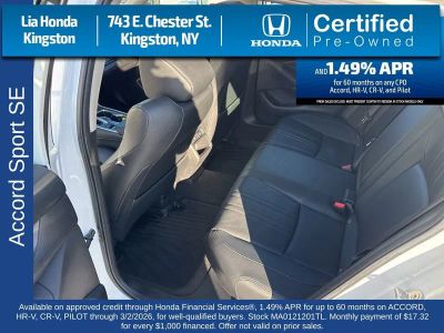 2021 Honda Accord Sedan Sport SE 1.5T CVT — photo 21 view