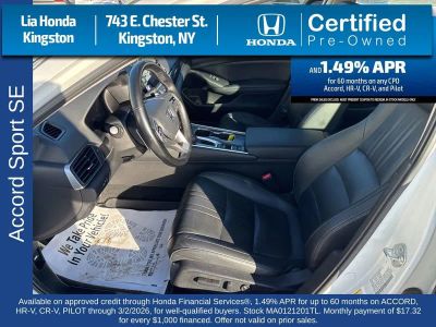 2021 Honda Accord Sedan Sport SE 1.5T CVT — photo 11 view