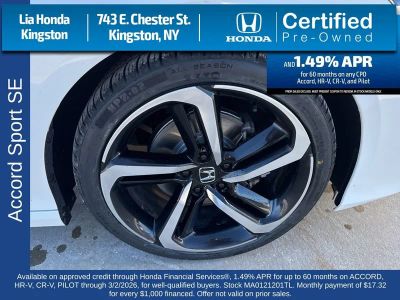 2021 Honda Accord Sedan Sport SE 1.5T CVT — photo 10 view