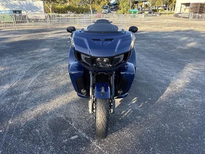 2025 Indian Motorcycle Pursuit Dark Horse 112 Springfield Blue Vivid Crystal with Black Vivid - Photo 4
