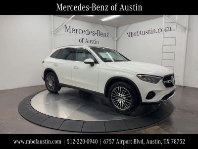 2026 Mercedes-Benz GLC 300 in White — front three-quarter view