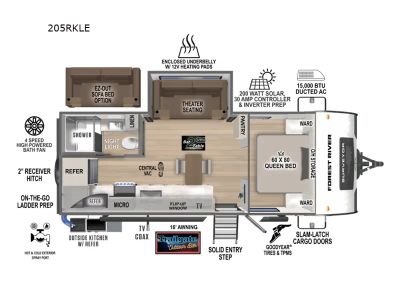 2027 Forest River RV Surveyor Legend — front three-quarter view