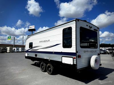 2023 Keystone Springdale — rear three-quarter view