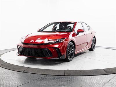 2025 Toyota Camry — rear three-quarter view