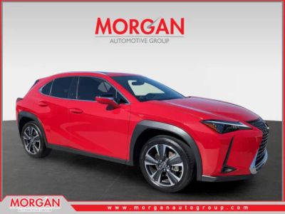 2024 Lexus UX 250h Base in Red — front three-quarter view