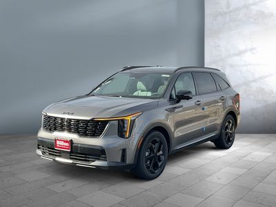 2026 Kia Sorento Hybrid — front three-quarter view