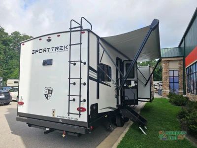 2026 Venture RV SportTrek Touring Edition — rear three-quarter view