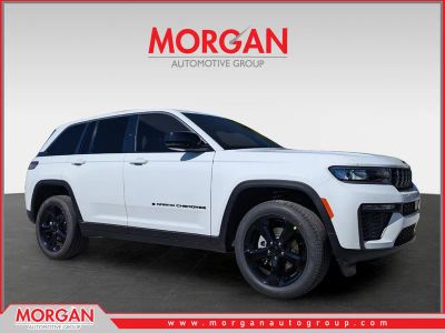 2026 Jeep Grand Cherokee Limited in White/off-white — front three-quarter view