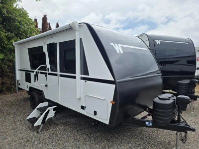2026 Winnebago Micro Minnie 2108TB — front three-quarter view