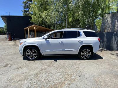 2017 GMC Acadia — rear three-quarter view