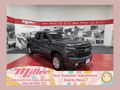 2020 Chevrolet Silverado 1500 RST in Shadow Gray Metallic — front three-quarter view