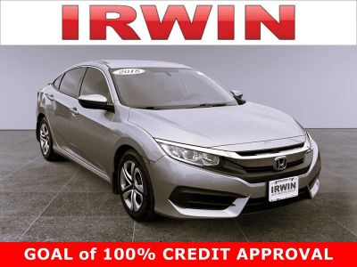 2018 Honda Civic LX in Other — front three-quarter view
