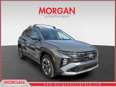2026 Hyundai TUCSON SEL in Ecotronic Gray — front three-quarter view
