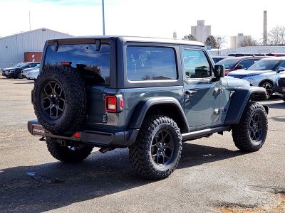 2026 Jeep Wrangler — rear three-quarter view