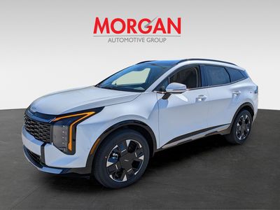 2026 Kia Sportage Hybrid — rear three-quarter view